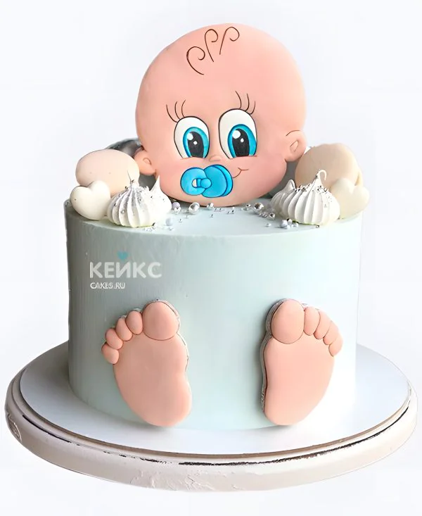 Прикольный торт на рождение ребенка скоро буду Прикольный торт на рождение ребенка скоро буду Фото