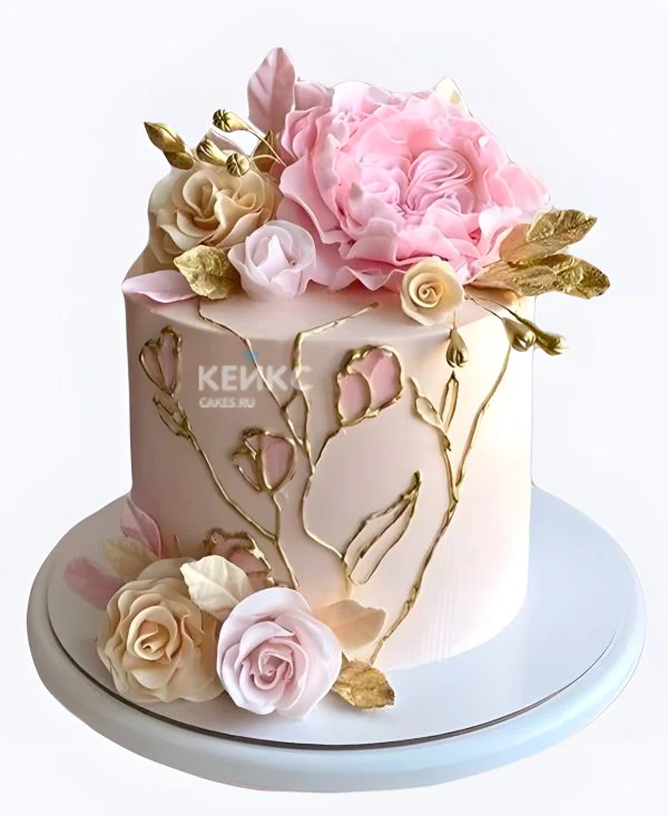 Стильный торт на день свадьбы 10 лет Стильный торт на день свадьбы 10 лет Фото