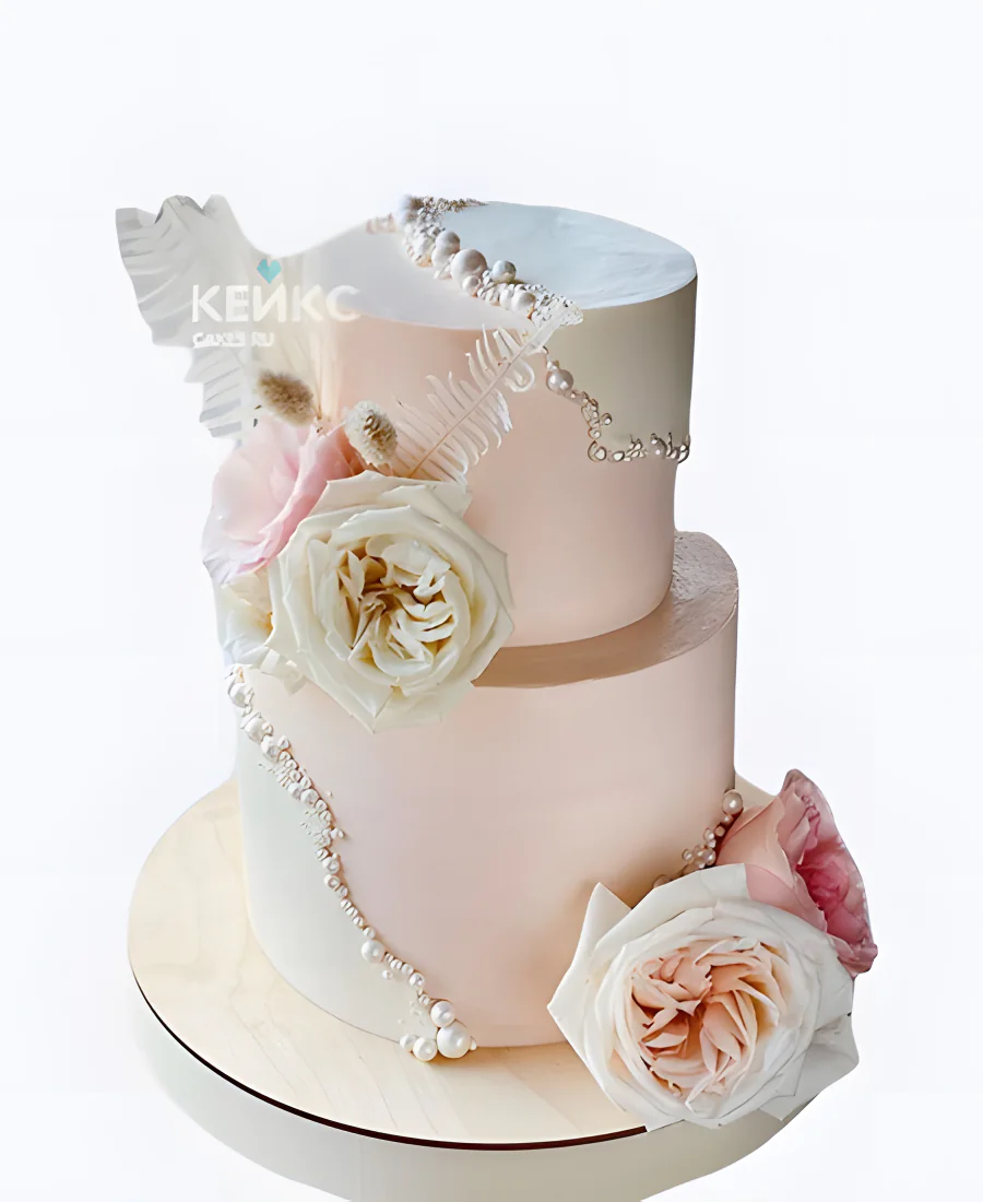 Свадебный торт Айвори Шик Свадебный торт Айвори Шик Фото