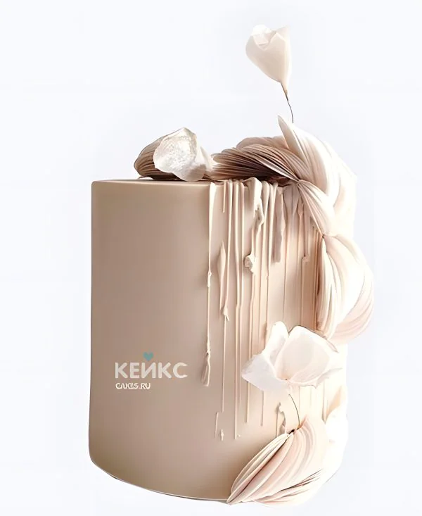 Свадебный торт Айвори Танец лепестков Свадебный торт Айвори Танец лепестков Фото