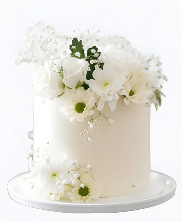 Свадебный торт Хрустальная нежность Фото
