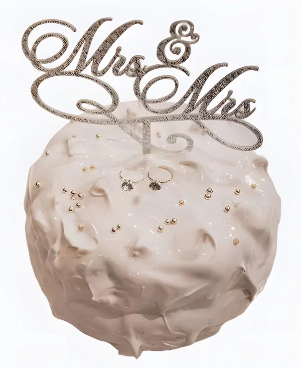 Свадебный торт Клятва в белом Фото