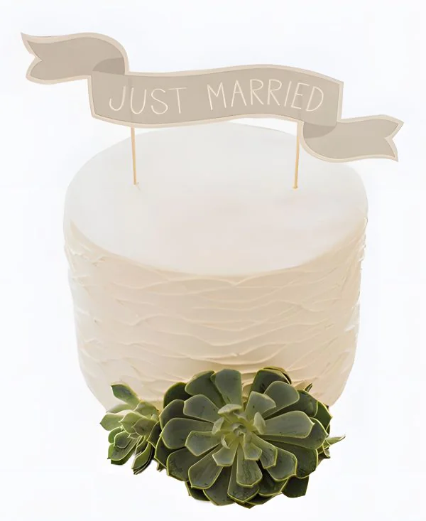 Свадебный торт Нежный минимализм Фото