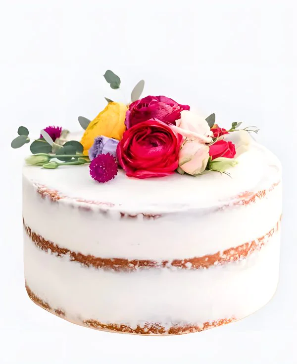 Свадебный торт Яркое признание Фото