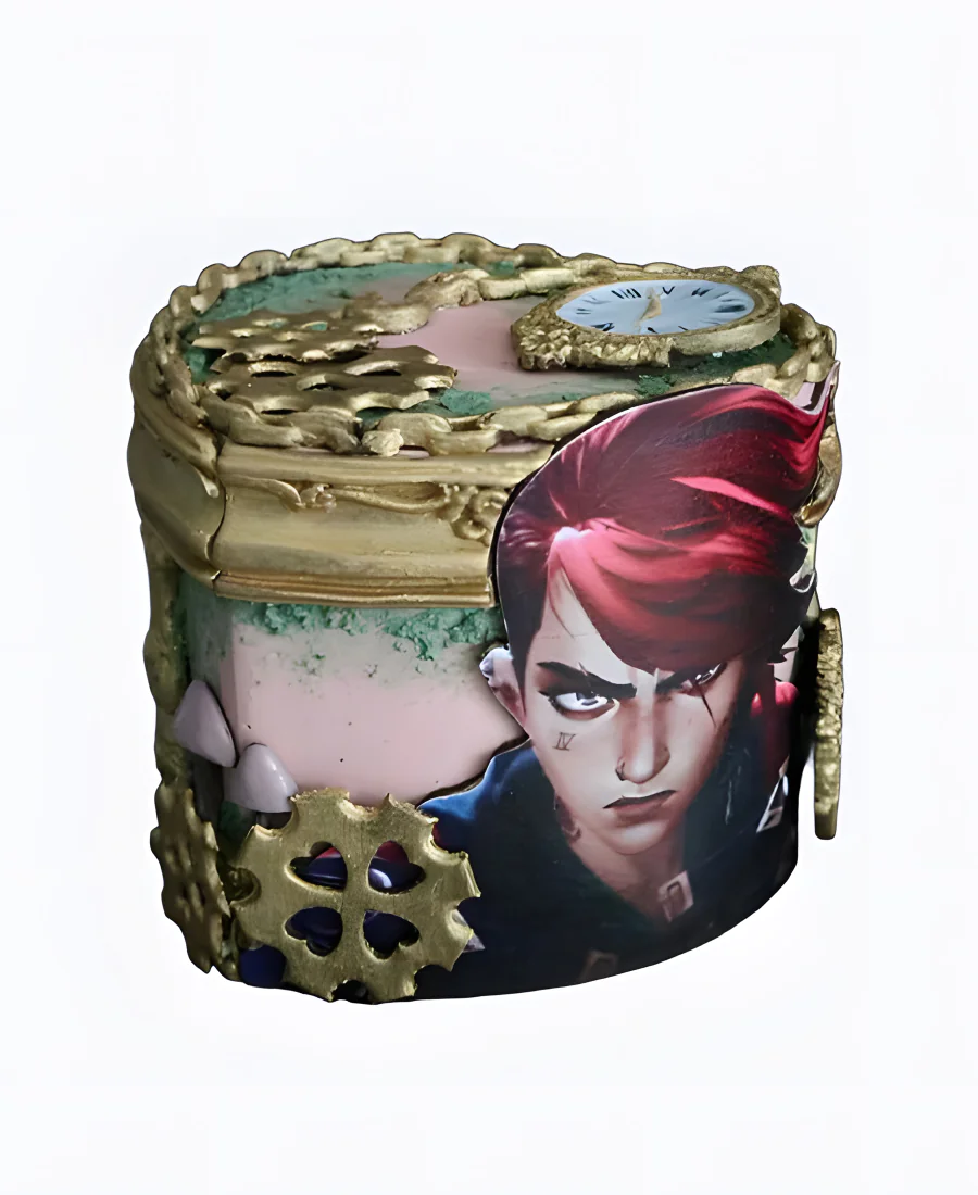 Торт Аркейн на день рождения необычный Торт Аркейн на день рождения необычный Фото