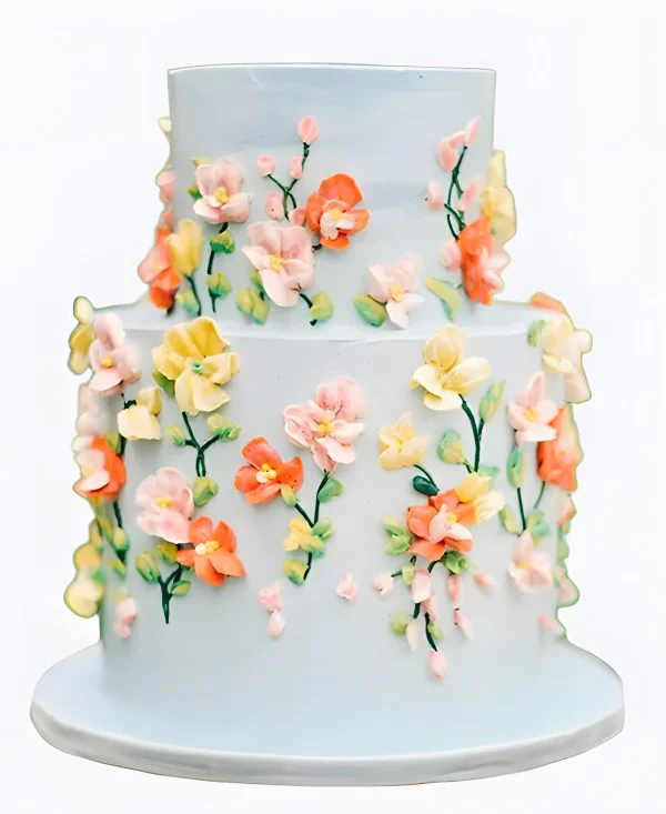 Торт Цветочная симфония Фото