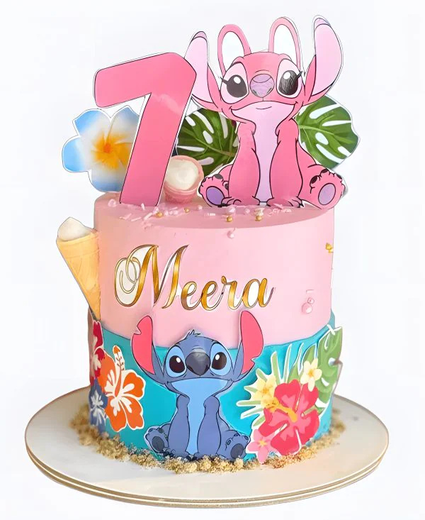 Торт для девочки с цифрой Фото