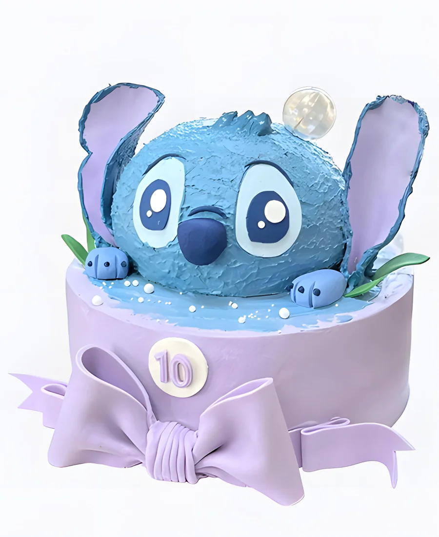 Торт Голова Стича Торт Голова Стича Фото