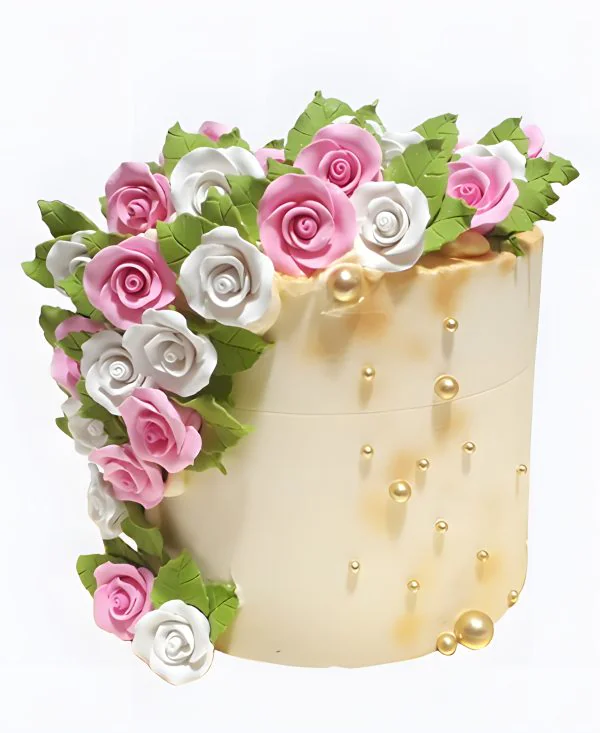 Торт Каскад роз Фото