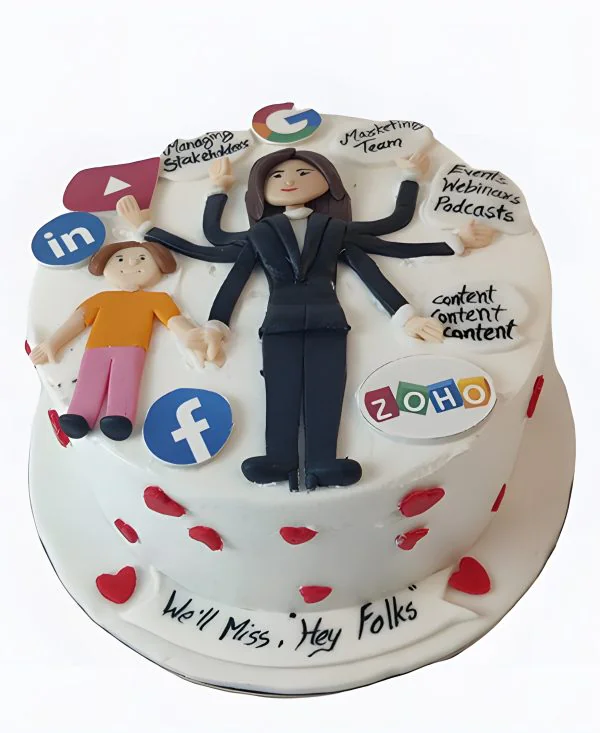 Торт коллегам Многозадачность Фото