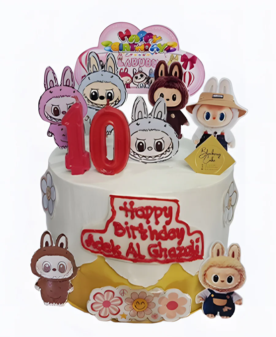 Торт Лабубу с цифрой Торт Лабубу с цифрой Фото