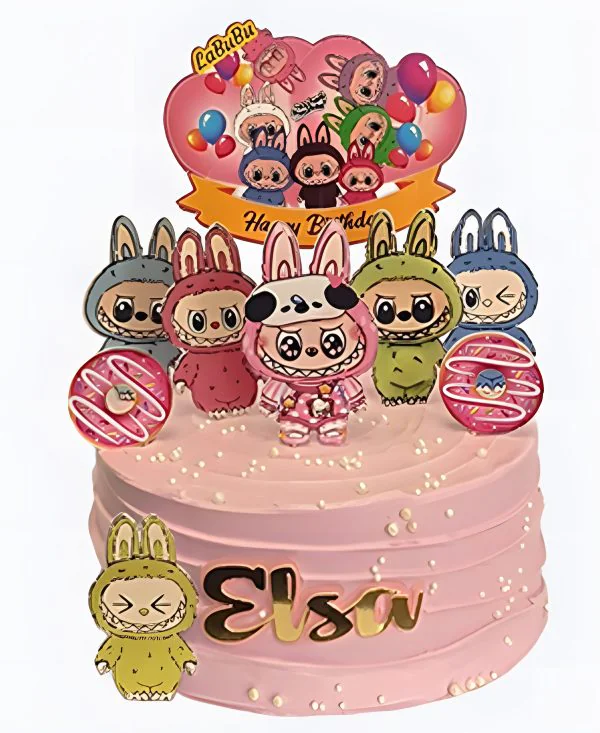 Торт Лабубу с жемчугом Торт Лабубу с жемчугом Фото