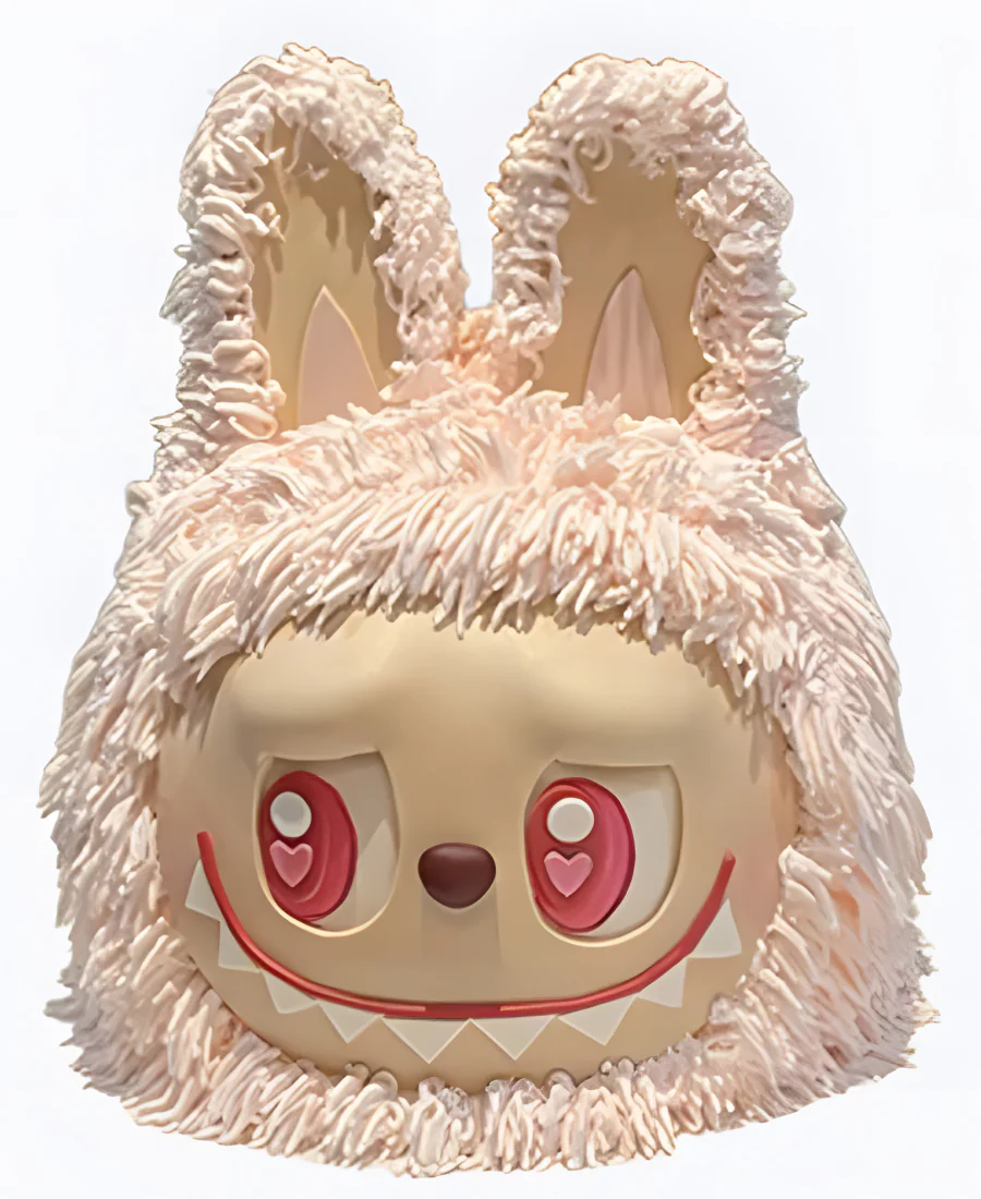 Торт Лабубу влюбленный Фото