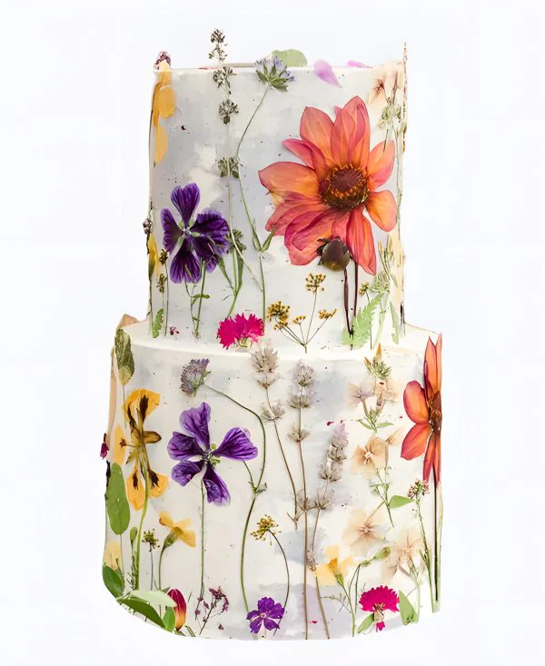 Торт Полевые цветы Фото