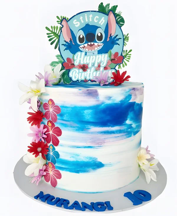 Торт Поздравление Стича Фото