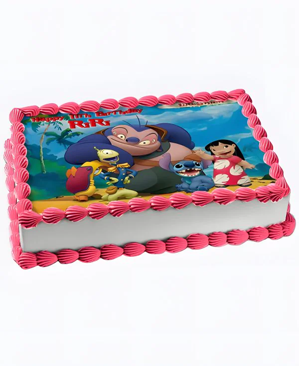 Торт прямоугольный с фотопечатью Фото