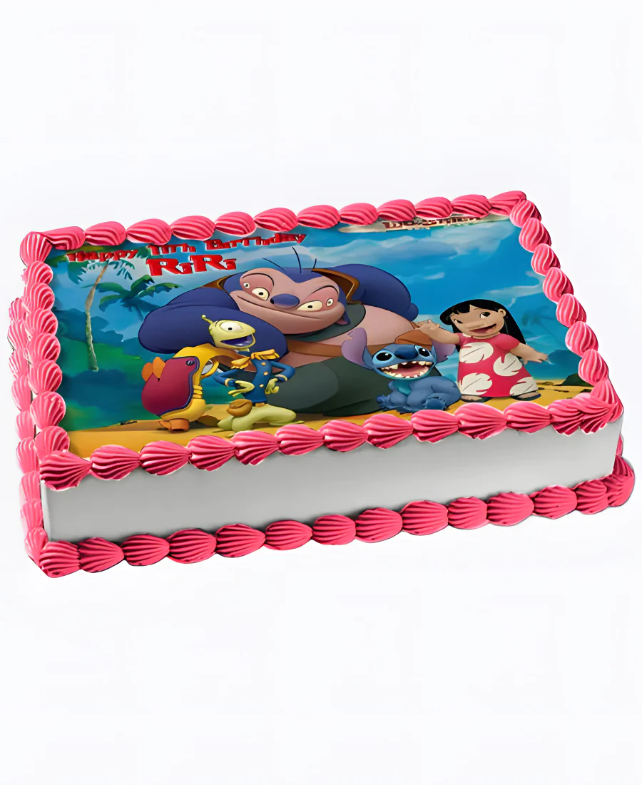 Торт прямоугольный с фотопечатью Фото