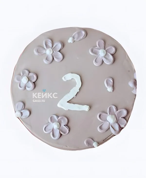 Торт с метрикой Полянка Фото