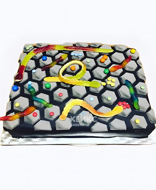 Торт Игра Змейка Фото