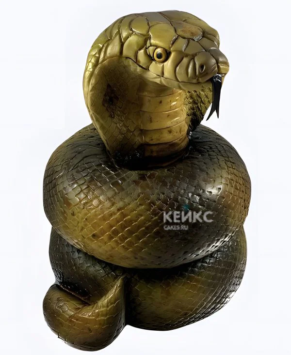 Торт Кобра 3D Фото