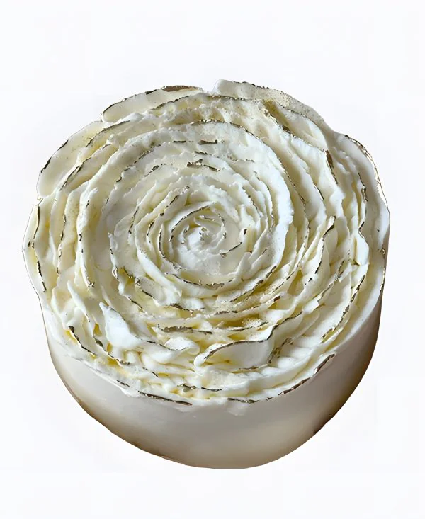 Торт в виде розы Фото