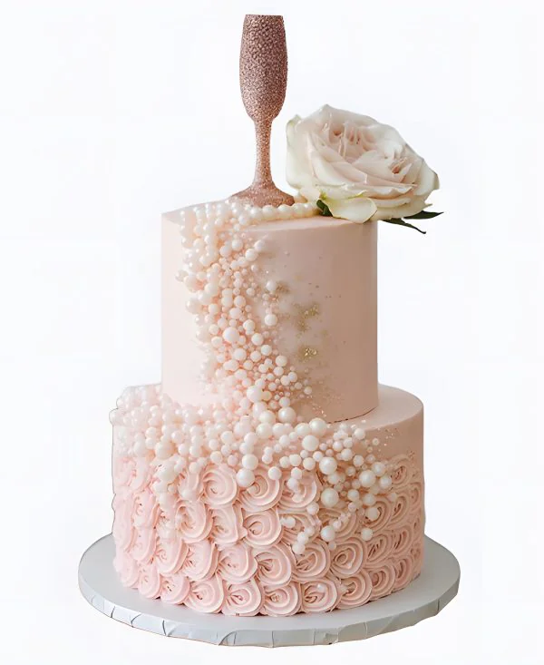 Торт Жемчужный каскад Фото