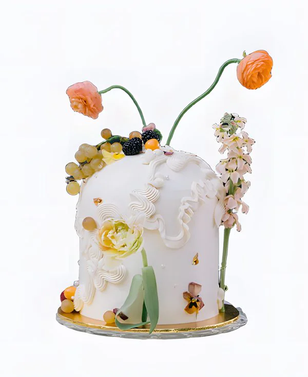 Трендовый торт на свадьбу необычный Трендовый торт на свадьбу необычный Фото