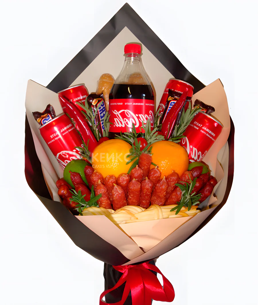 Букет для мужчины без алкоголя 2 Фото