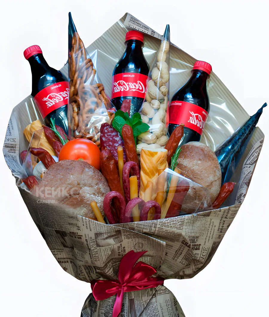 Букет для мужчины без алкоголя 3 Фото