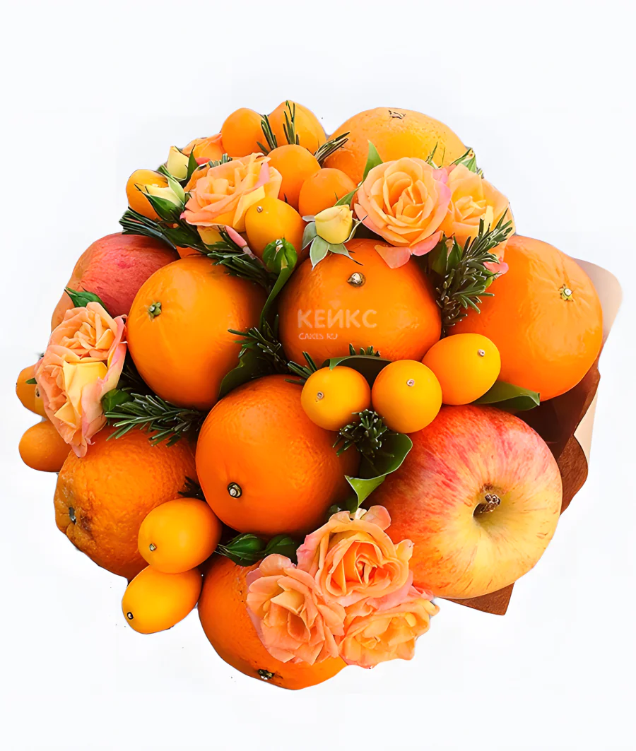 Букет из апельсинов 5 Фото