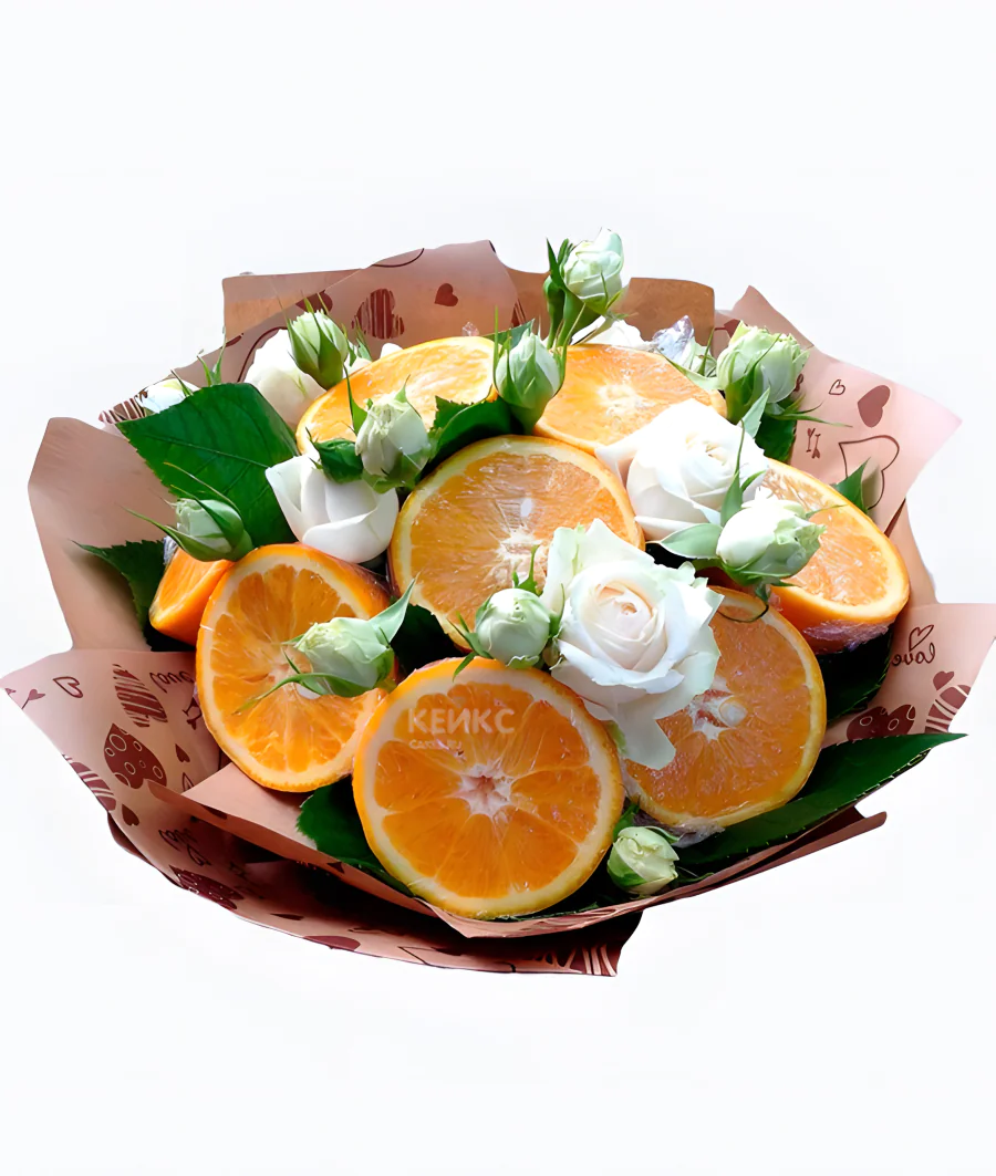 Букет из апельсинов 7 Фото
