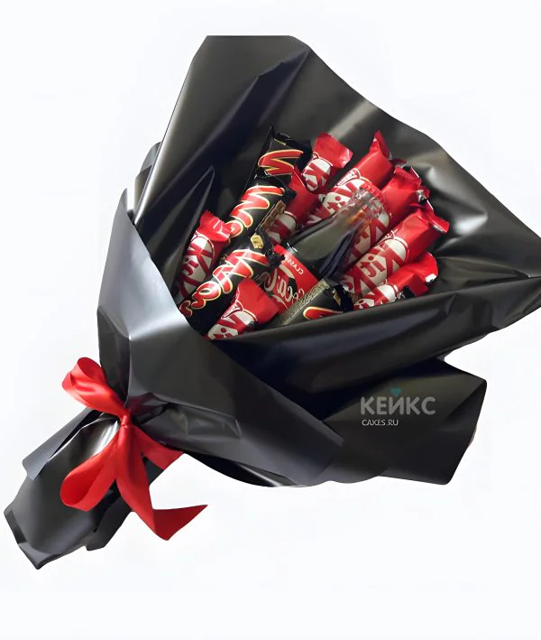 Букет из батончиков 1 Фото