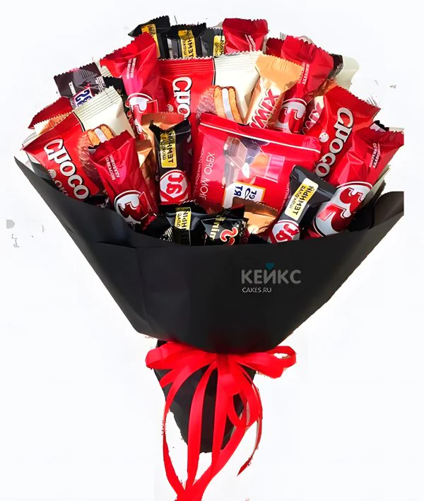 Букет из батончиков 4 Фото