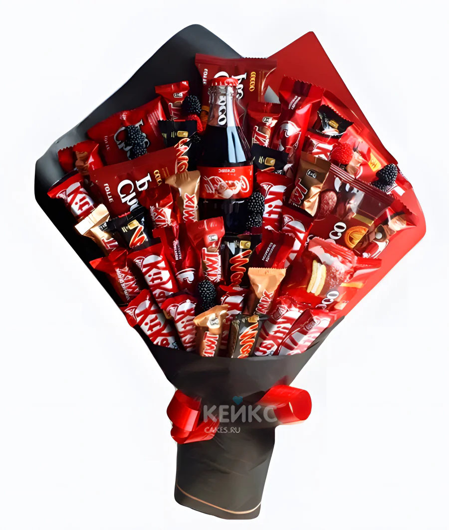 Букет из батончиков 7 Фото