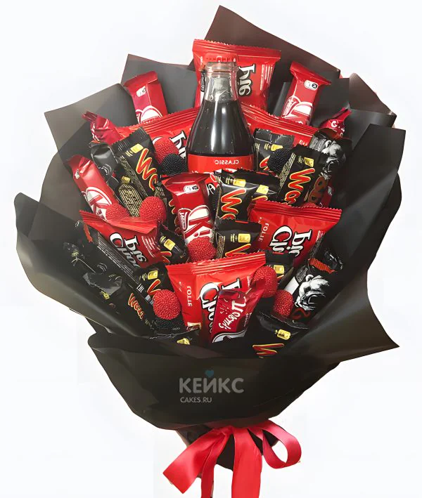 Букет из батончиков 8 Фото