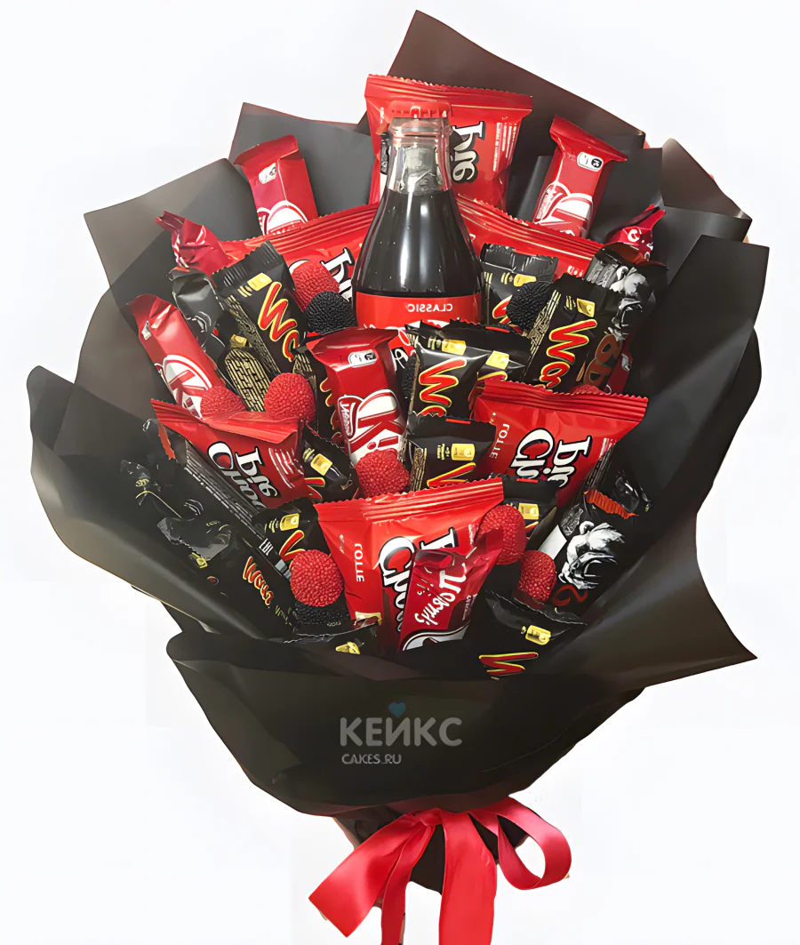 Букет из батончиков 8 Фото