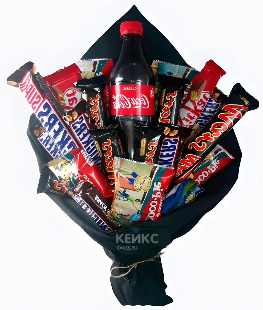 Букет Сникерс 3 Фото