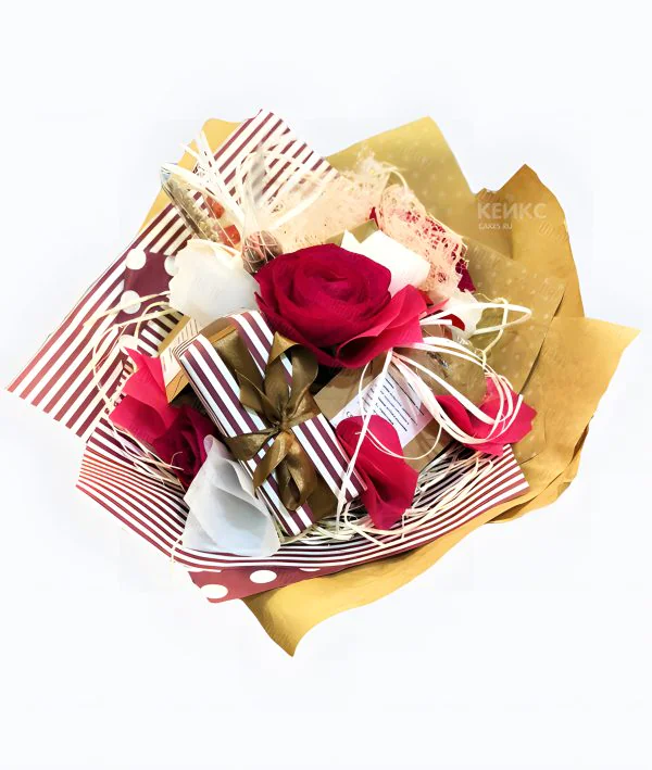 Букет из чая и кофе 3 Фото