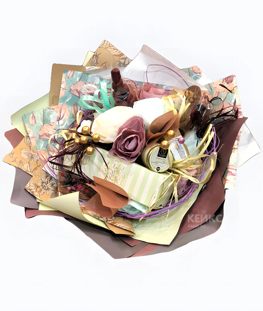 Букет из чая и кофе 4 Фото