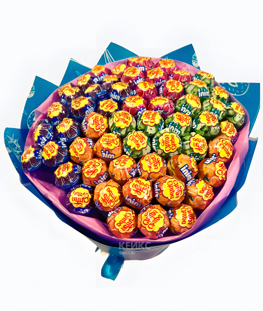 Букет из чупа чупсов 1 Фото
