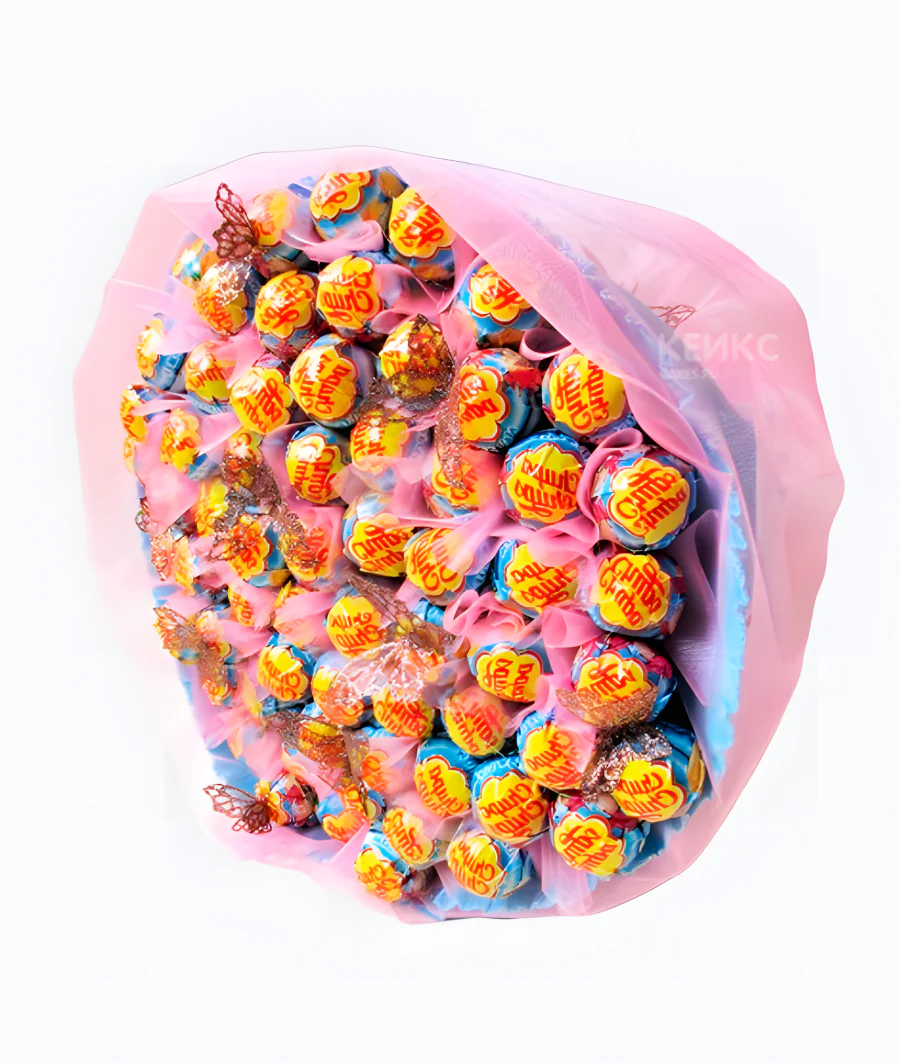 Букет из чупа чупсов 2 Фото