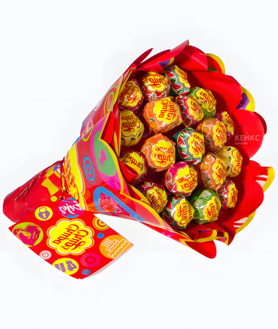 Букет из чупа чупсов 3 Фото