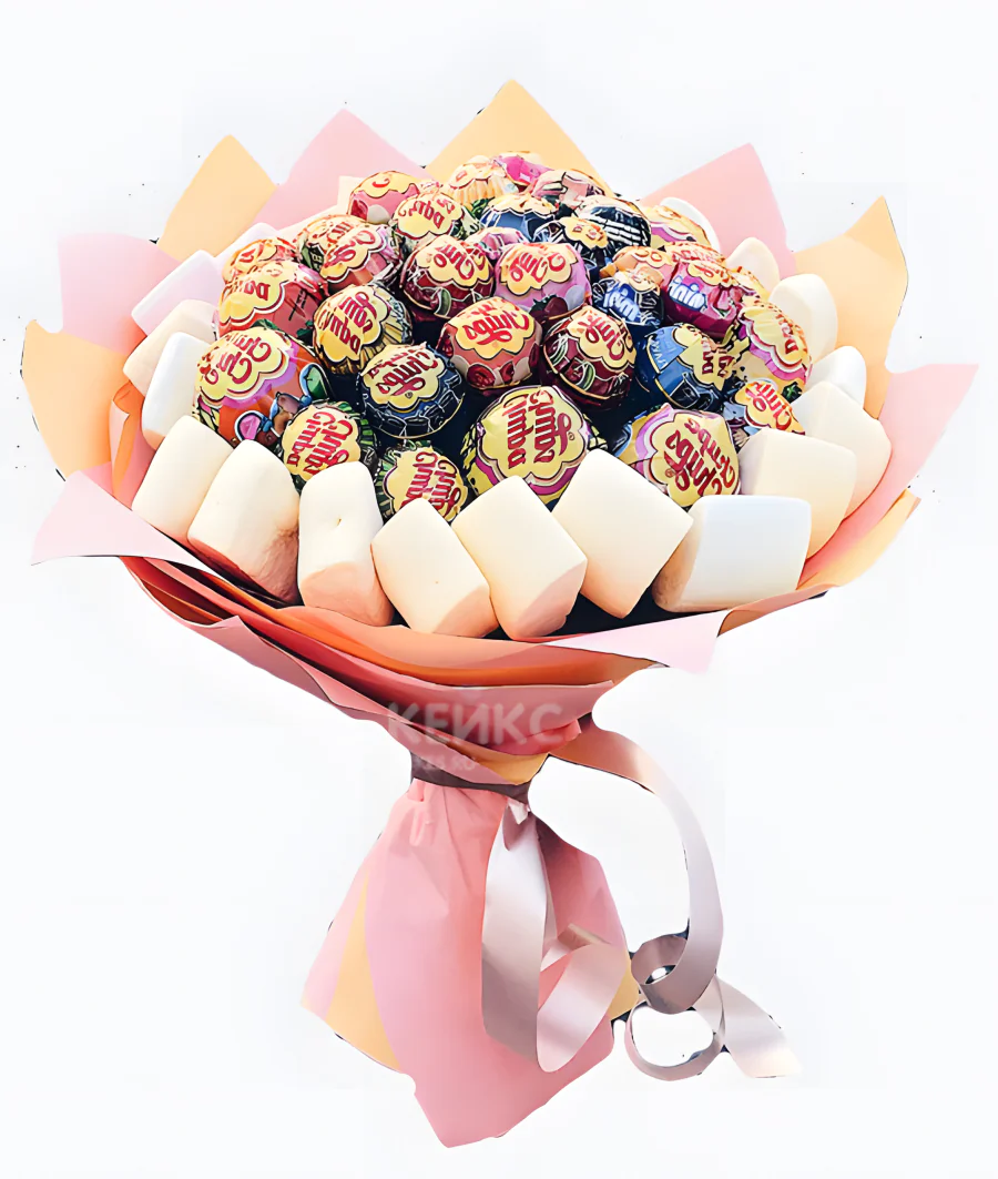 Букет из чупа чупсов 7 Фото