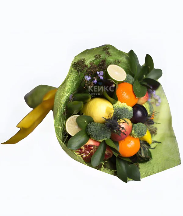 Букет из фруктов и овощей 9 Фото