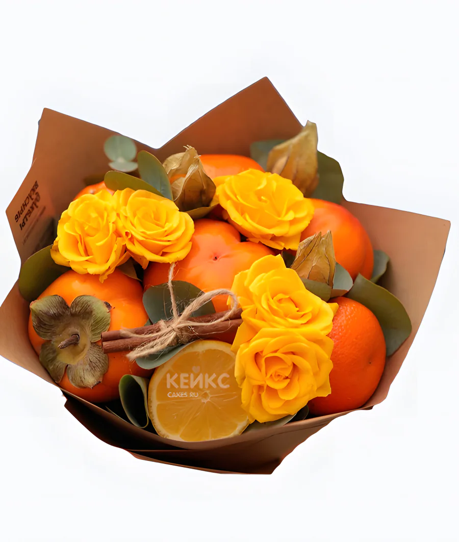 Букет из хурмы Фото