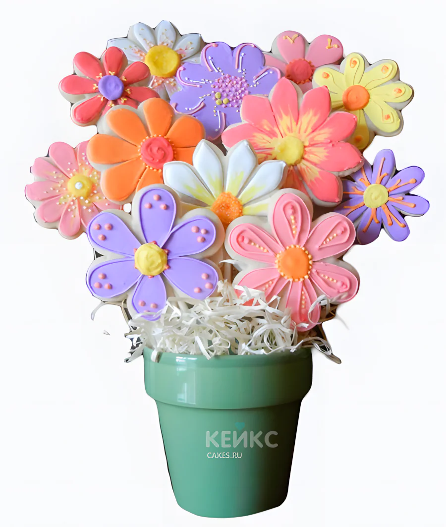 Букет из имбирных пряников 1 Фото