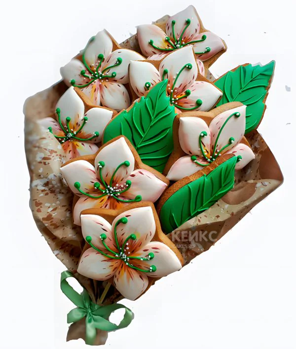 Букет из имбирных пряников 3 Букет из имбирных пряников 3 Фото