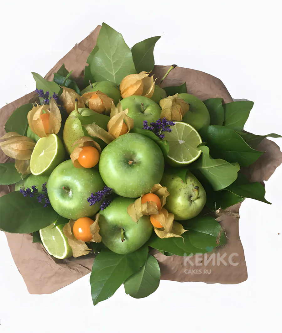 Букет из яблок 5 Фото