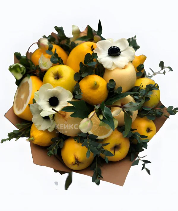 Букет из яблок 7 Фото