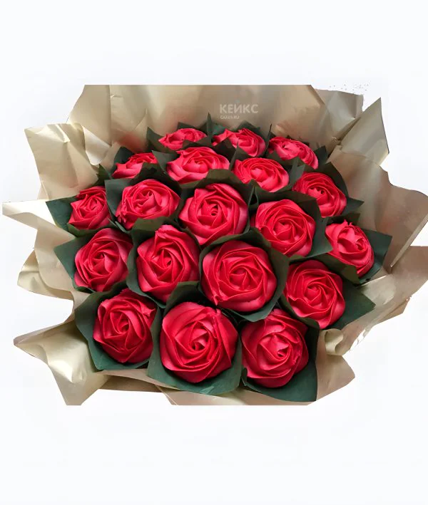 Букет из капкейков 7 Фото